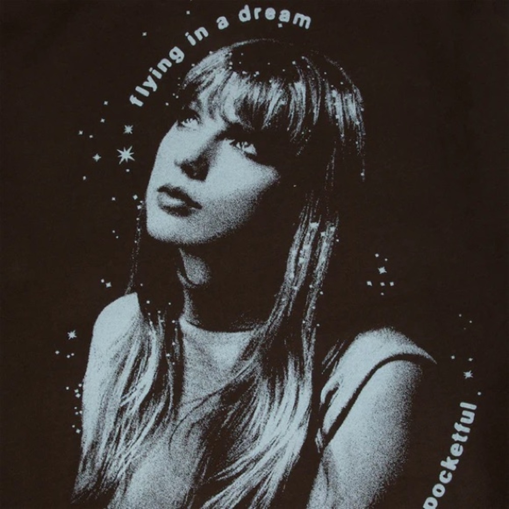 TAYLOR SWIFT • MIDNIGHTS LIVING IN A DREAM BROWN HOODIE (M) - Picture 3 of 4